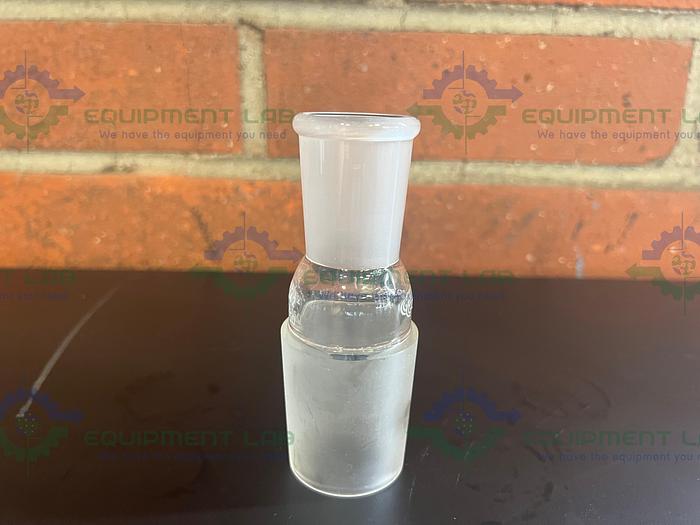 Used Chemglass CG-1000-14 Lower Inner 45/50 Top Outer 29/42 Glass Reducer Adapter