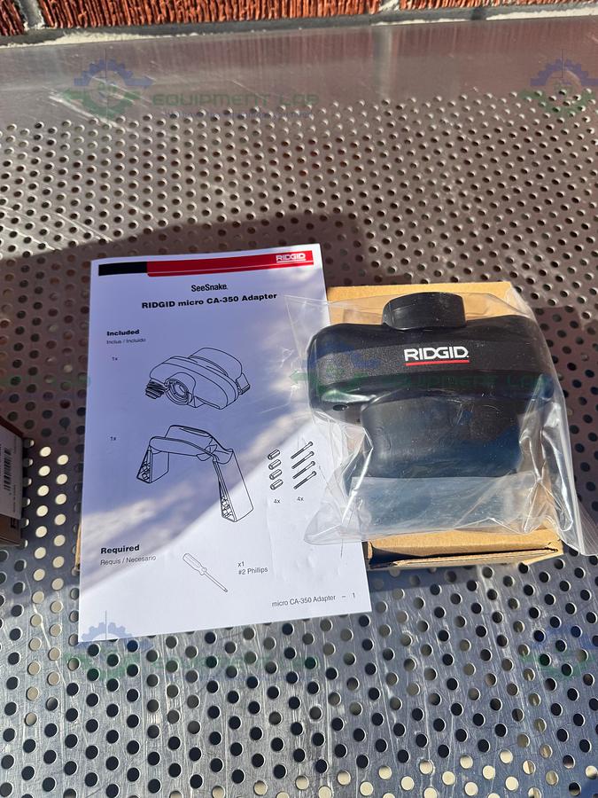 Used Ridgid SeeSnake MicroReel CA Diagnostic Pipe Inspection Sewer Camera 100' Cable