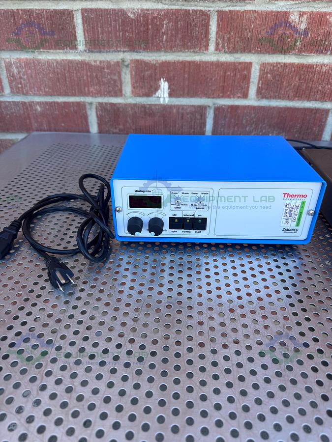 Used 2 - Thermo Cimarec Biosystem 4 Slow Speed Stirrers w/  Biomodul 40B Controller
