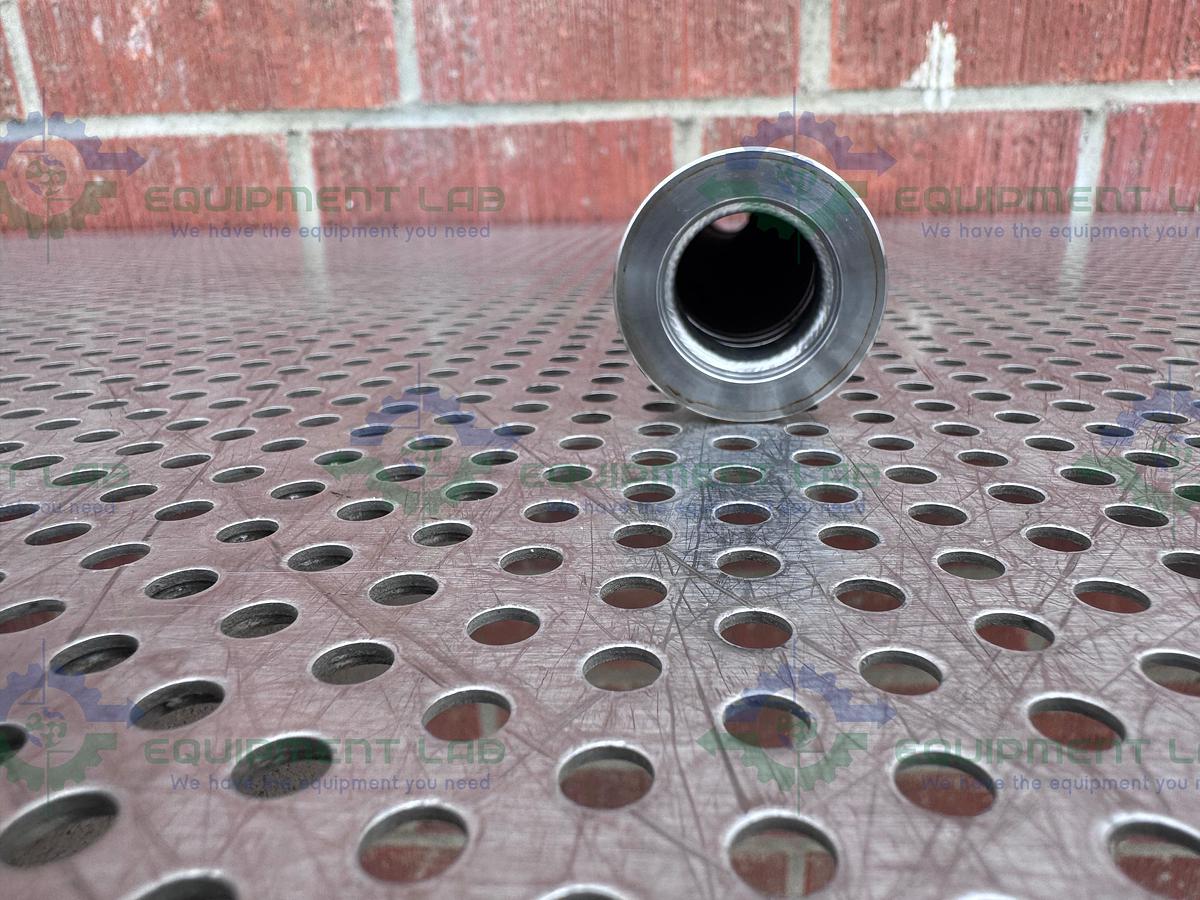 Used Stainless Steel Bellows Flexible Vacuum Hose 12" w/ KF 25 Fitting