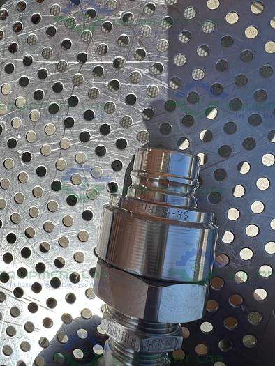 Used Huber  Insulated Chiller Hose 54" w/ Dixon FS-V8F8-SS 1" Quick Disconnect