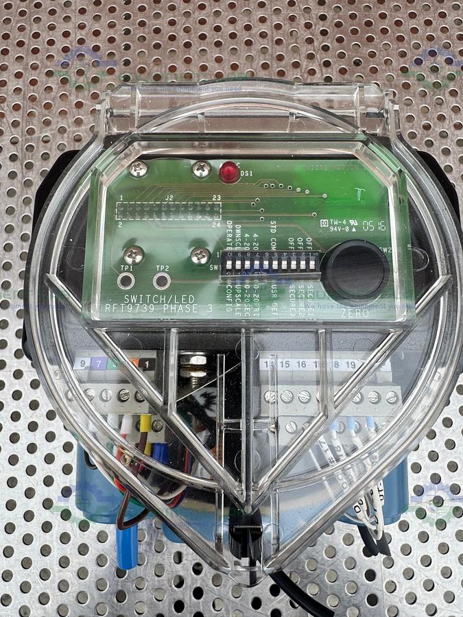 Used Micro Motion RFT9739E4SUJEZ Elite Remote Flow Transmitter 85-250 VAC