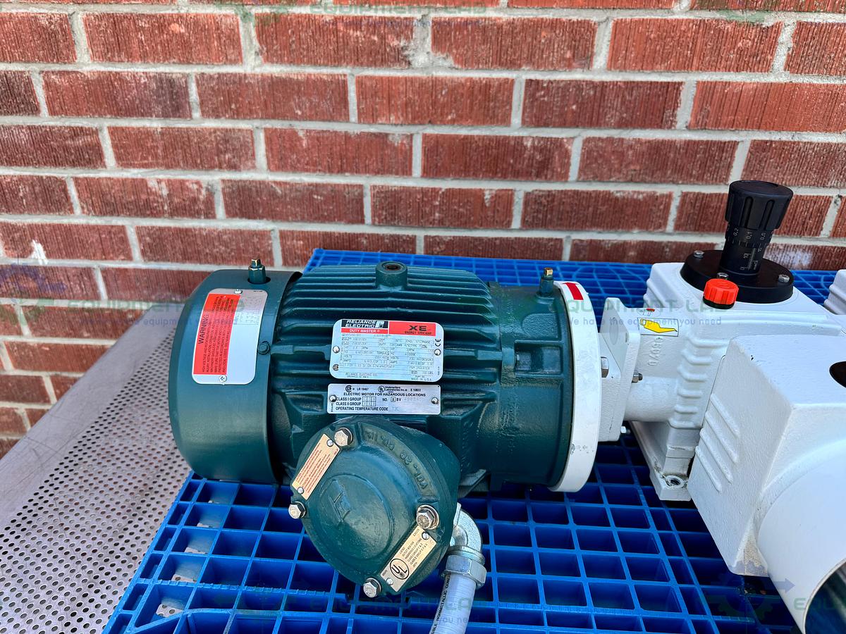 Used Lewa LDC 3 Waterlike Diaphragm Metering Pump w/ Reliance Electric 2.4 HP Motor