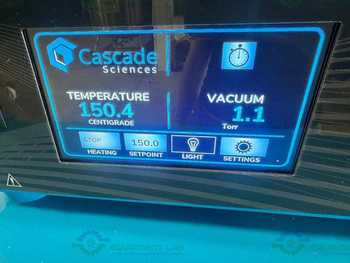 Used Cascade CVO-5 Double Up Vacuum Oven 14.4C to 150C, 4.5 Cu. Ft with Shelves