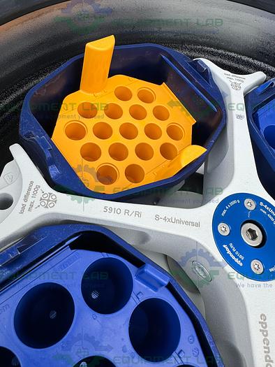 Used Eppendorf 5910Ri Refrigerated Centrifuge w/ S-4X Universal Rotor 4500 RPM