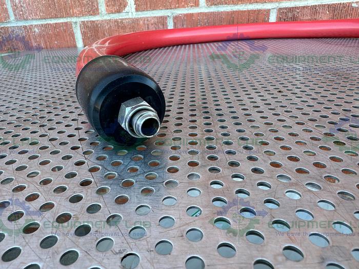 Used Huber Insulated Flexible Chiller Hose 78" w/ 1/2" NPT Fitting