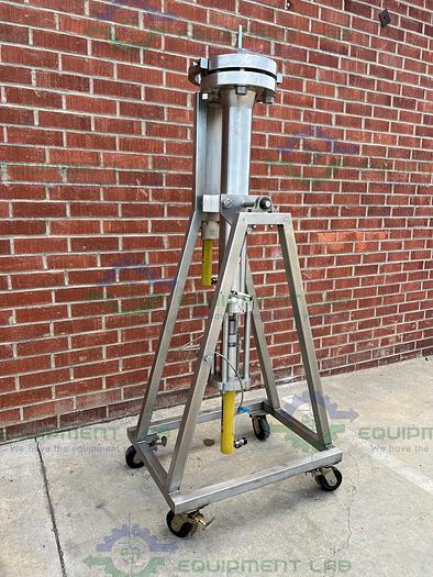 Used Septech  Annular Expansion Stainless Steel Preparative HPLC Column