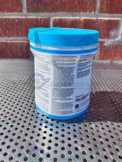 Used Box of 6- Medline  Micro-Kill Germicidal Bleach Wipes 6x5