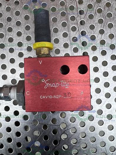 Used Snap Tite  CAV10-N2P-60 Check Valve Block