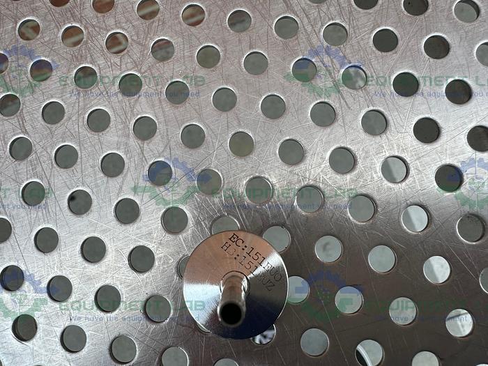 Used Stainless Steel Sanitary 1/4" Hose Fitting To 1/4" Sanitary Fitting