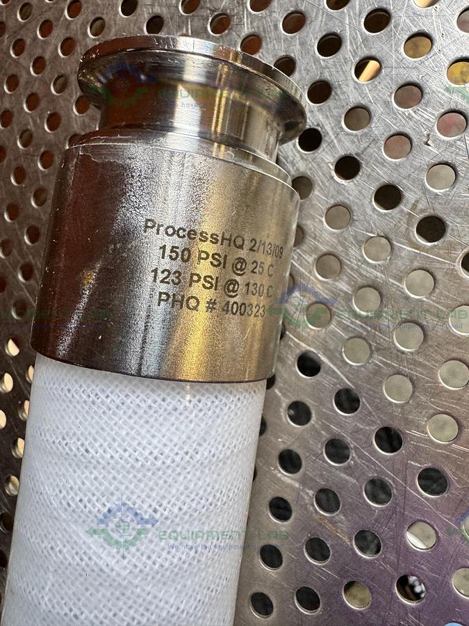 Used Advanta Pure APSW-P-1500  Silicone Hose 27 w/ 1 1/2 " Sanitary Fitting