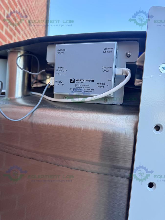 Used Worthington Industries LABS-94K Liquid Nitrogen Cryogenic Storage Tank