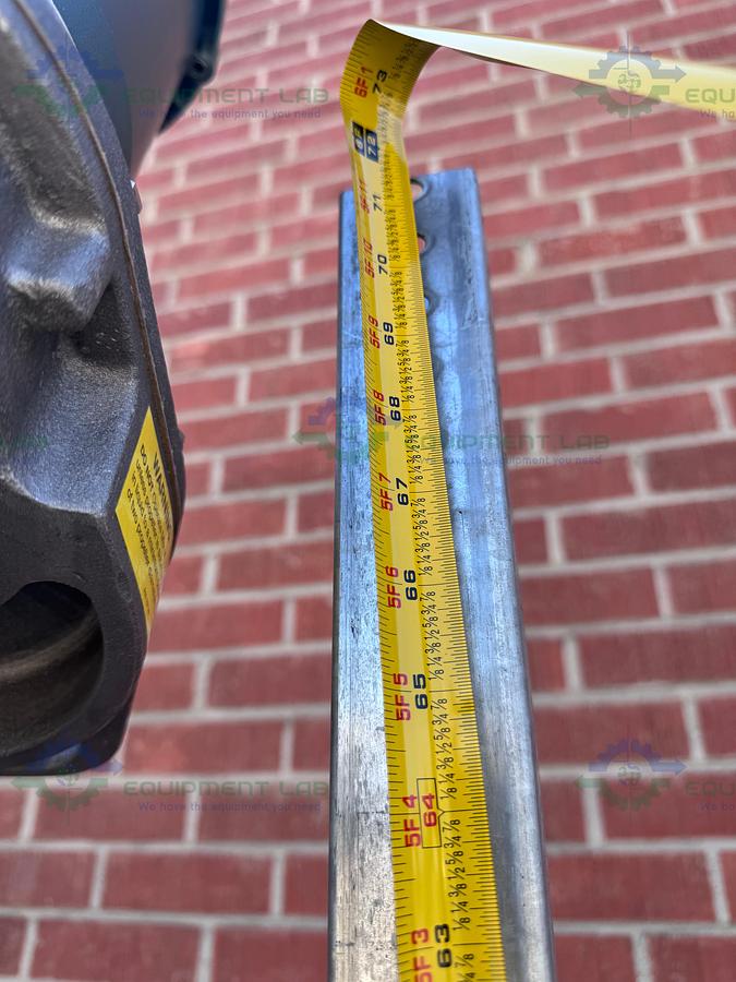 Used Neptune JD-5.1 Dual Direct Drive Portable Mixer on Stand w/ VFD