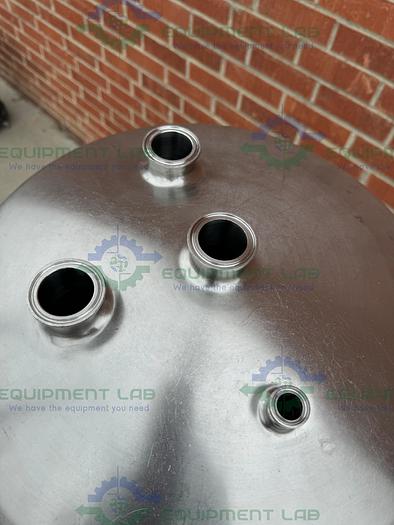 Used 2 Allegheny Stainless Steel Stack Disk Filter Housing 150 FV/PSIG on Casters