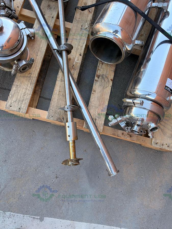 for parts or not working Xtractor Depot Stainless Steel Jacketed Extraction / Processing System w/ Stand