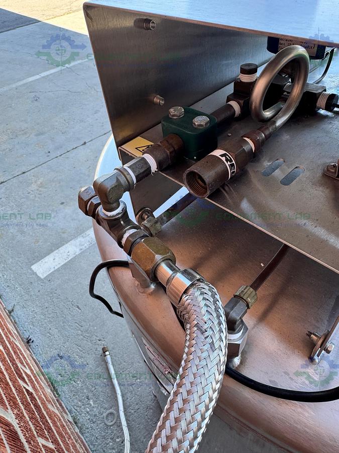 Used CHART MVE XLC 810 HE-F Liquid Nitrogen Cryogenic Storage Tank w/ TEC 3000