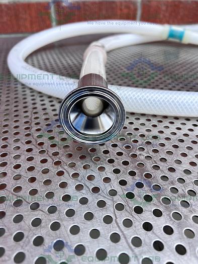 Used Saint Gobain SBP 0750 Pure Fit 96" Hose w/ 3/4" to 1 1/2" Sanitary Fitting 90PSI
