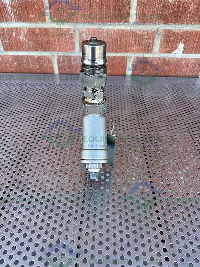 Used Spirax Sarco ANSI 600 A351 CF3M Steel Strainer w/ 1" Sanitary to Quick Connect