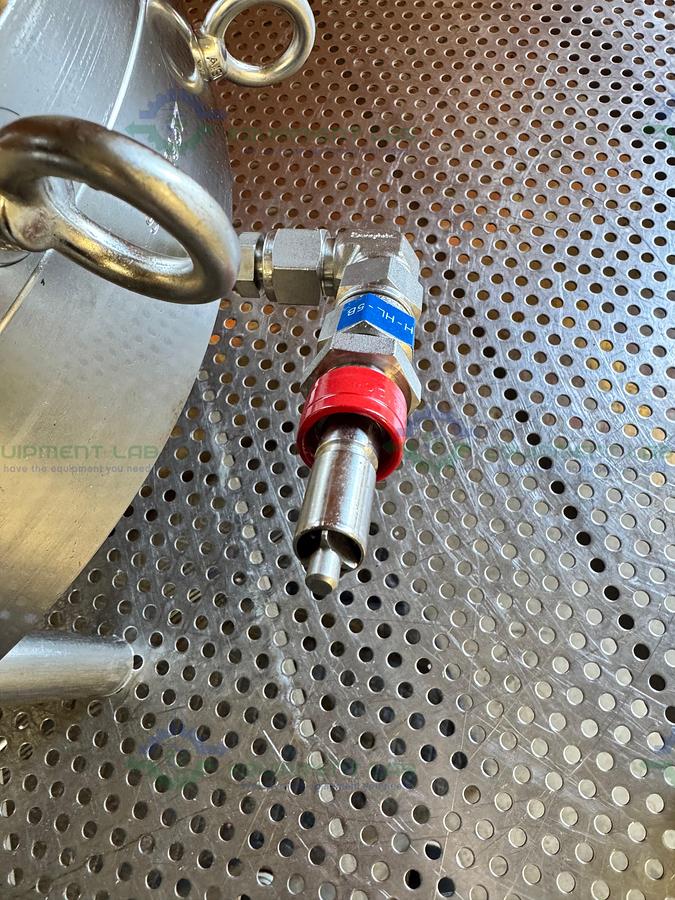 Used Stainless Steel 270mm High Press Membrane Disc Filter Housing 1000 PSI