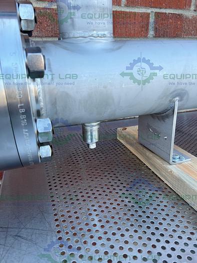 Allegheny Bradford 316L Stainless Steel U - Tube Style Heat Exchanger 10" x 92"