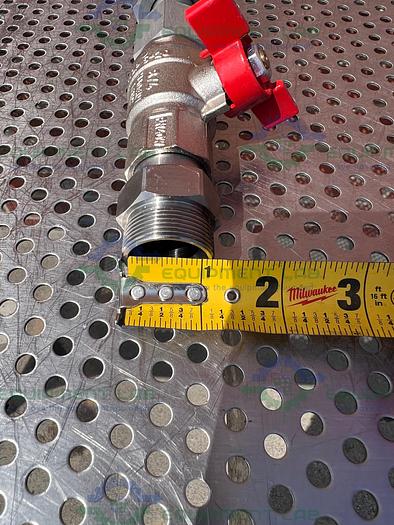 Chemglass  CG-1969-M-26 M30 Stainless Steel Ball Valve Male to Female 3/4"