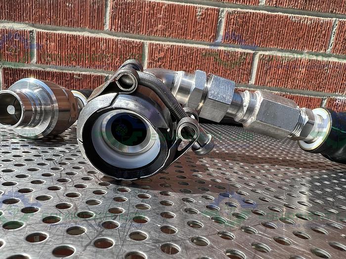 Used Huber  Insulated Chiller Hose 54" w/ Dixon FS-V8F8-SS 1" Quick Disconnect