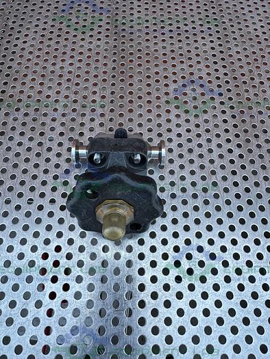 Used ITT / Grinnell 316L Stainless Steel Diaphragm Valve w/ 1/2" Sanitary Fitting