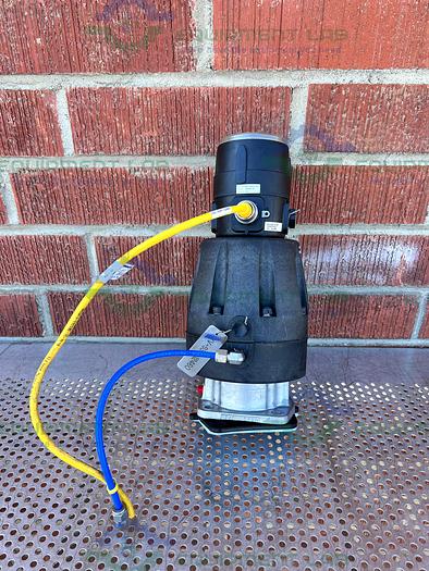 Used ITT Pure-Flo A216 Diaphragm Stainless Steel Valve 2" w/ ASCO Valve Positioner