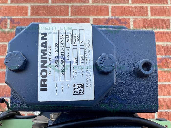 Used Chemglass  20 Liter Jacketed Glass Reactor w/ Chemglass Overhead Stirrer