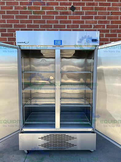 Used VWR  GTVWG49FSSA Stainless Steel Auto Defrost Freezer - 25°C 49 Cu, Ft.