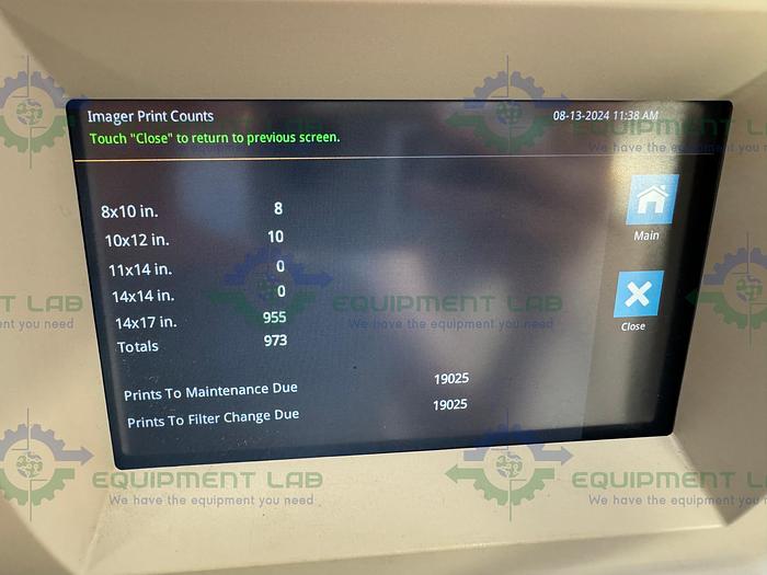 Used Carestream DryView 6950 Laser Imaging System 100-120 V, MFG 2021