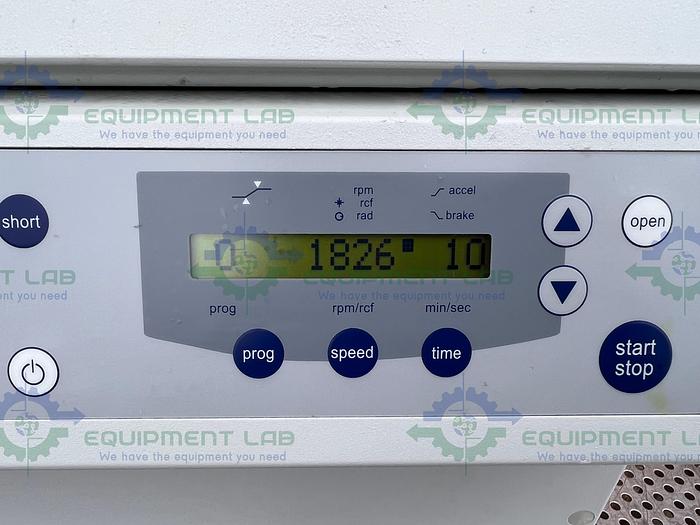 Used Eppendorf 5804 Benchtop Centrifuge w/ Eppendorf A-4-44 Rotor 5000 RPM