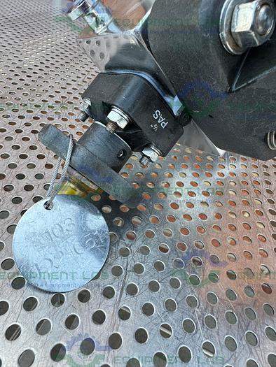 Used 4 ITT Pure-Flo Stainless Steel Diaphragm Valves w/ 1.5" to 1/2" Sanitary Fitting