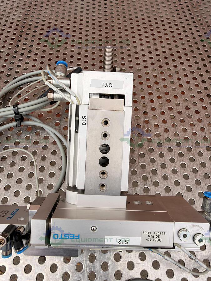 Used Festo DGSL-10-30-P1A Compact Double Acting Pneumatic Slide Actuator