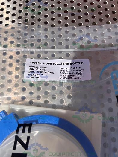 EZI Dock  1000 mL HDPE Nalgene Bottle w/ CSV4 MK4 Connection