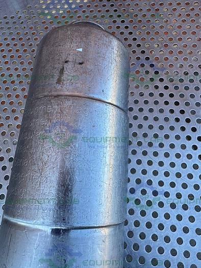 Used Allegheny Bradford 6.2 Liter Stainless Steel Filter Housing 150 PSI