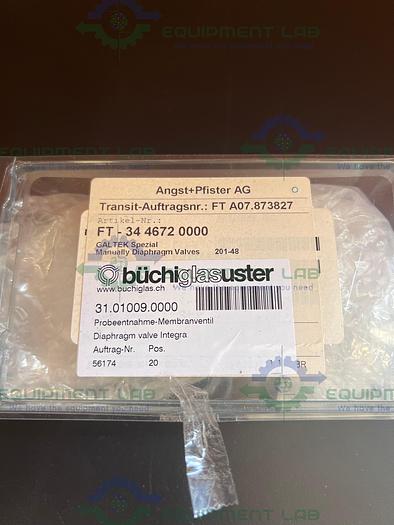 Buchiglasuster  31.01009.0000 Diaphragm Valve Integra