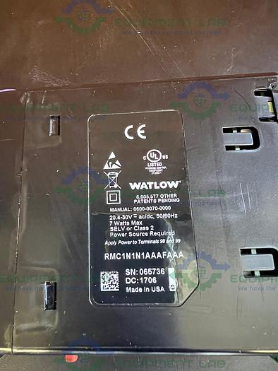 Used Watlow  RMC1N1N1AAAFAAA Integrated Controller
