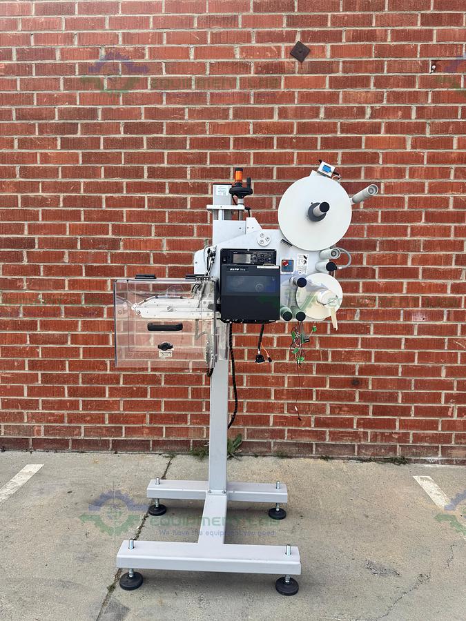 Used Sato S86-EX Print Engine w/ AL Tech Alcode Print and Apply Labelling Machine