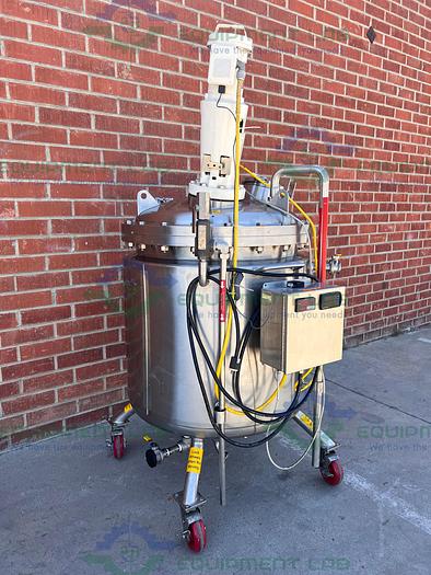 Used Precision Stainless  400 Liter Stainless Steel Jacketed Reactor w/ Agitator