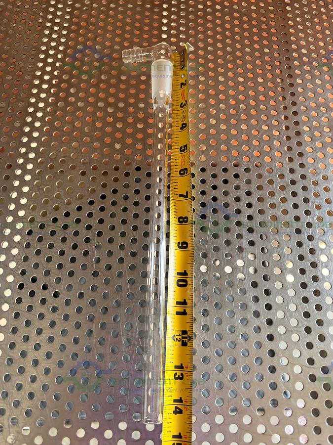 Used Chemglass CG-1014-E-01 Adapter 24/40 Inner Joint 90 Degree Bent