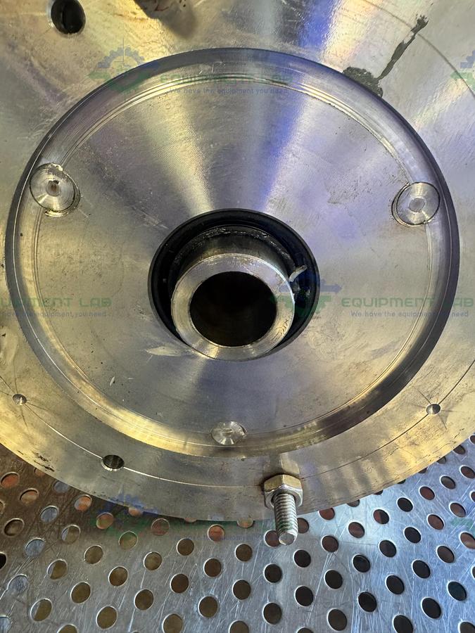 Used Stainless Steel High-Shear Mixer Homogenizer Impeller Assembly 3.5" x 15.5" x 8"