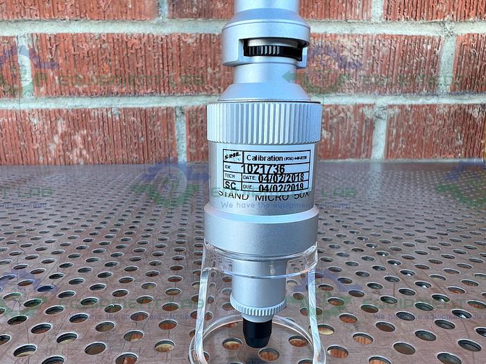 Used Beta Precision Industries  Peak Stand Microscope 50x w/ Electronic Ruler 24"