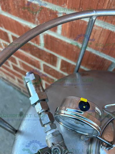 Used Alloy Products  120 Liter Stainless Steel Pressure Vessel 95 PSI