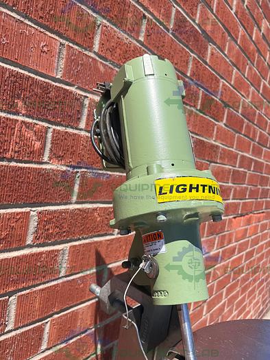 Used Stainless Steel  250 Liter Mixing Tank w/ Top Mixer 1/4 HP