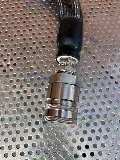 Used Huber Insulated Chiller Hose 53" w/ 1" Female Threaded to Quick Release