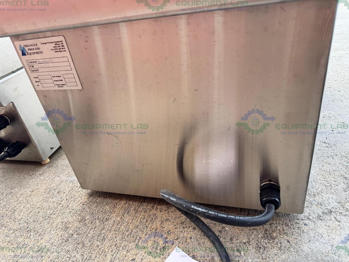 Used Triangle Process Quattroflow Q4400SU 4-Piston Diaphragm Pump w/ 3 HP Motor