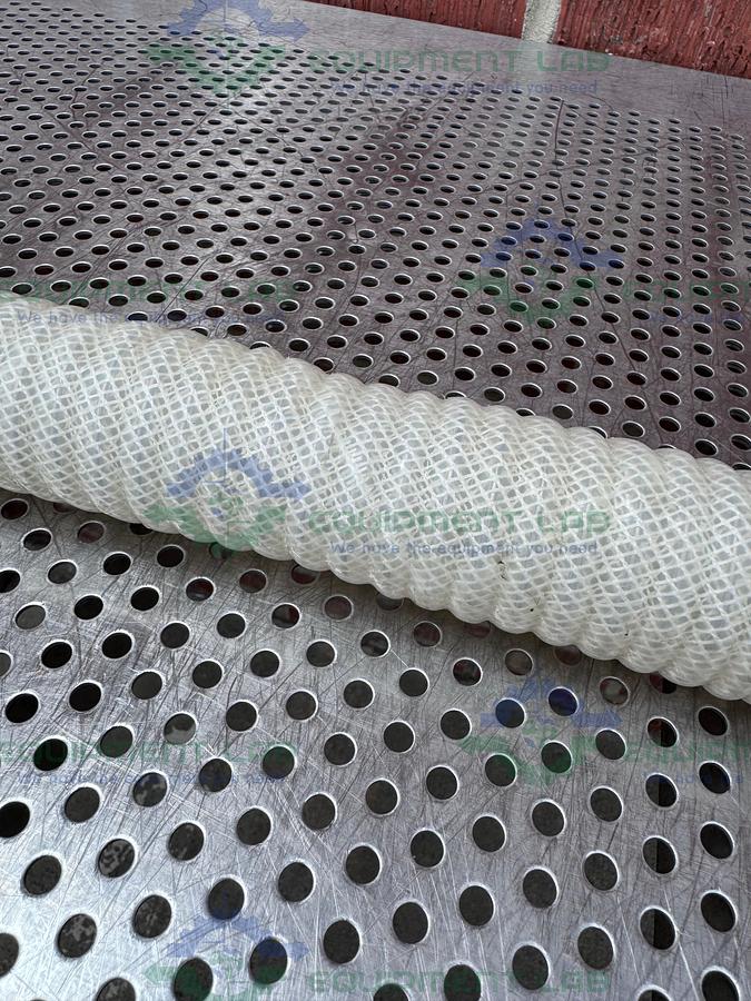 Used Unbranded 36" Flexible Silicone Hose w/ 1 1/2" Sanitary Fitting
