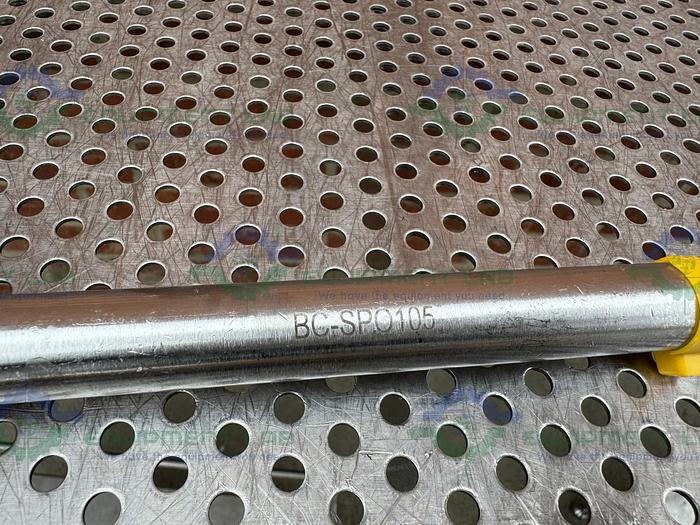 Used Lot of 2 - 316 Stainless Steel Pipe Straight Connector 8" x 3/4"