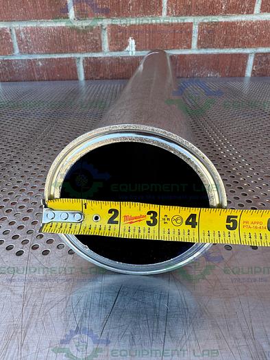 Used Allegheny Bradford 6.2 Liter Stainless Steel Filter Housing 150 PSI